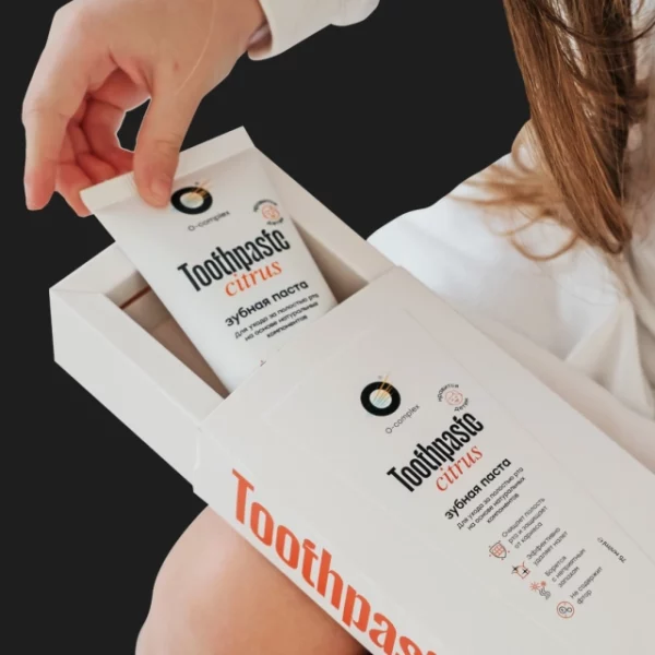 Toothpaste Citrus / Зубная паста с цитрусовым вкусом — изображение 3